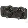 MOTOMARINE 1 PRESA 12 V ACCENDISIGARI + DOPPIA USB 2 INGRESSI STAGNA CARICA CELLULARE