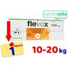Vetoquinol FLEVOX Cane 134 mg 1 Pipetta → Antiparassitario Spot on per CANI 10 - 20Kg