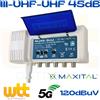 Fte Maxital Centralina per antenna tv amplificatore di segnale digitale terrestre centralino