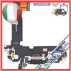 Connettore ricarica iPhone 12 flat dock microfono nero compatibile