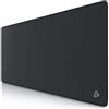 CSL-Computer TITANWOLF - Tappetino per mouse XXL 900x400 mm - XXL Speed Gaming Mousepad - Mouse Pad 90x40 cm - Sottomano grande dimensione - migliora la precisione e la velocità - Nero