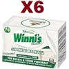 WINNI'S 6 WINNI'S NATUREL SAPONE DI MARSIGLIA PER BUCATO & IGIENE PERSONALE CORPO 250GR