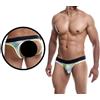 Perizoma uomo sexy jockstrap biancheria intima mini slip aperto dietro tanga hot