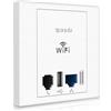 Tenda Access Point da incasso W6, Placca a muro Wifi Lan Usb Telefono 300Mbps, T