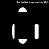 unbranded 1 Set Gaming Mouse Foot Pads Mouse Skates Sticker For Logitech MX Master 2s/3 $d