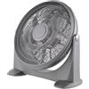 Nataluna Ventilatore da Tavolo 90W Pale 51 cm 3 Velocita Inclinazione Regolabile grigio