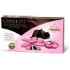 Crispo CONFETTI ROSA Crispo Cioccolato FONDENTI Matrimonio Battesimo Nascita Fondente