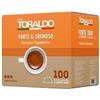 Caffè Toraldo TORALDO 100 Capsule a modo mio FORTE CREMOSO Caffè 100 Capsula Espresso Napoli