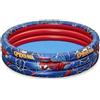 Bestaway Bestway 98018 Piscina per Bambini Spider-Man 3 Anelli 122 x 30 cm Marvel