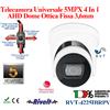 RVT Telecamera CCTV Dome 5 Mpx AHD TVI CVBS CSI 4 in 1 Videosorveglianza Analogica