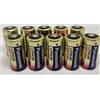 Panasonic 10 BATTERIE LITIO CR123A DL123 123 3V SENSORE ANTIFURTO MEMO PANASONIC PILE PILA