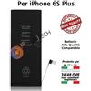 Batteria Compatibile per Apple iPhone 6S PLUS 6S+ 2750 mAh Sostituisce Originale