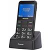 Panasonic Cellulare 2G Gprs SENIOR Black KX TU155EXBN