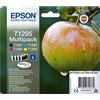 Epson CARTUCCIA ORIGINALE EPSON T1291 T1292 T1293 T1294 T1295 BK C M Y / MULTIPACK