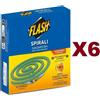 FULMINE 60 ZAMPIRONE SPIRALI FLASH ANTI ZANZARE COMUNI E TIGRE INSETTICIDA SPIRALE