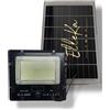 Faro a led 400W RLX pannello solare con sensore crepuscolare e telecomando IP 67