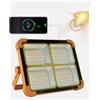 FARO SOLARE 1000W A LED CON PANELLO FARETTO PORTATILE POWER BANK RICARICABILE