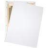 Niik Tela set 2 tele pittorica 50 x 70 x 1,7 cm in cotone bianca da dipingere