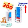 Icf Clorexyderm Shampoo FORTE 200 ml per CANI e GATTI → Disinfettante Clorexidina