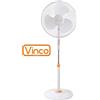 Vinco VENTILATORE A PIANTANA VINCO 70708 BASE TONDA ALTEZZA MASSIMA 165 CM. 45W 40CM.