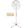Vinco VENTILATORE A PIANTANA A 5 PALE 40W CM.40 VINCO 70703E MONTAGGIO FACILE E RAPIDO