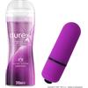 Durex Stimolatore Vaginale Mini Bullet + Lubrificante Durex Aloe Vera Gel 200 ml