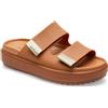 CROCS BROOKLYN LUXE SANDAL scarpe sandali donna zeppa zoccoli fibbia casual mare