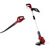 Einhell GC-CL 18 Li E Kit (1x2,0Ah) Soffiatore Power X-Change & Ge-Ct 18 Li Solo Tagliabordi A Batteria Power X-Change 18V, Rosso