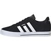 adidas Daily 3.0 Leather Shoes, Scarpe Uomo, Core Black/Cloud White/Core Black, 40 EU
