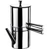 ILSA - LE COQ PORCELAINE Caffettiera Moka Napoletana in Acciaio Inox ad Induzione 6 Tazze Ilsa