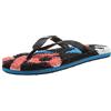 Globe - Merkin Matrix, Infradito da Uomo, Multicolore (Black/Coral/Blue), 40.5