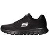 Skechers Synergy Fine Tune, Scarpa Tecnica Uomo, Black BBK, 44 EU