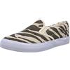 PIECES PS JACINDA CANVAS SHOE ZEBRA METAL SAND, Scarpe chiuse donna, Beige (Sabbia), 38