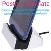 Dock-desing carica basetta samsung: galaxy S5 plus huawei nova young..