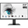 MSI Monitor MSI PRO 24" Full HD Nero 100Hz Eye-Q 4000:1 DisplayPort HDMI VESA MP2412