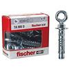 Senza Marca/Generico Fischer 71254 Tasselli Acciaio Ta M 6 con occhiolo, Diametro 10 mm, M6