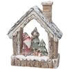 Andrea Fontebasso Casetta Paesaggio Statua Decorazione Natalizia LUX 32 cm Addobbo LED
