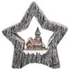 Andrea Fontebasso Stella Paesaggio Statua Decorazione Natalizia LUX 33 cm Addobbo LED