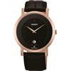 Orient Orologio orient uomo pelle analogico da polso watch al quarzo quartz datario