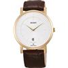 Orient Orologio orient uomo pelle al quarzo analogico da polso watch al quarzo quartz