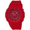 Casio Orologio CASIO G-SHOCK GA-2100-4AER Silicone Rosso Sub 200mt