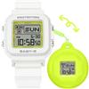 Casio Set Orologio Digitale E Custodia G-Shock Baby-G + Plus - Bianco