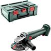 Metabo W 18 L 9-125 smerigliatrice angolare a batteria 602247840 senza Batteria