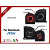 DELL Ventola GPU Dual Fan MSI Stealth Thin GS65 GS65VR MS-16Q2 - Versione 1