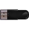 Pny Pen Drive 64 GB Chiavetta USB 2.0 Nero - FD64GATT4-EF Attaché 4