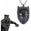 Collana con pendente Ciondolo Black Panther Pantera Nera Civil War Film