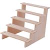 Ripiano in legno per display, supporto per action figure, ripiano per