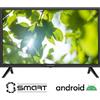 Sinudyne Televisore Tv SINUDYNE 24" Led HD Android Smart 12V DVB T2 HDMI CAMPER BARCA