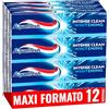 Aquafresh Intense Clean Whitening, Dentifricio Sbiancante, 12 x 75 ml