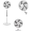 BIMAR Ventilatore 3in1 Bimar piantana, tavolo, parete VP431 3 velocità 5 pale